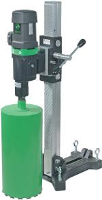 Click here to view a larger image of the DBE 250 core drilling machine